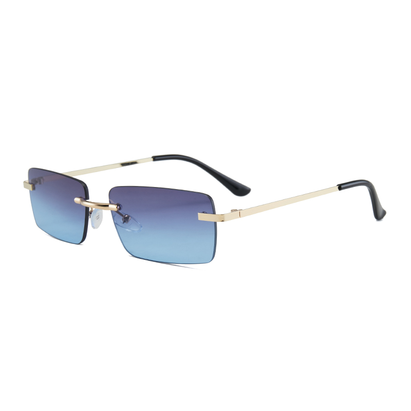 1 個メンズファッションメガネ新しいメタルフレームレスエレガ - Men'S Fashion Glasses のレビューと価格