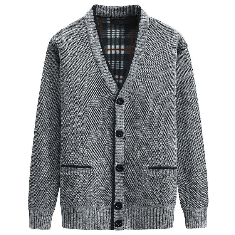 メンズニットVネックカーディガン,厚手のVネックセーター,暖 - Men'S Fashion V Neck Sweater のレビューと価格