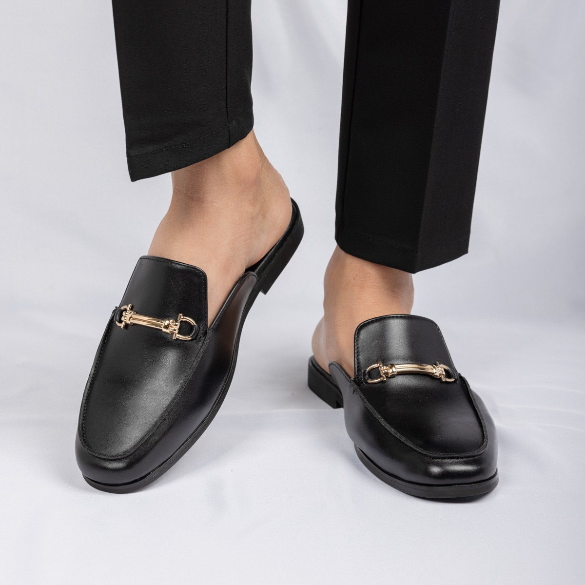 38-47サイズのミュールシューズ、メンズホースビットローフ - Men'S Fashion Loafers のレビューと価格