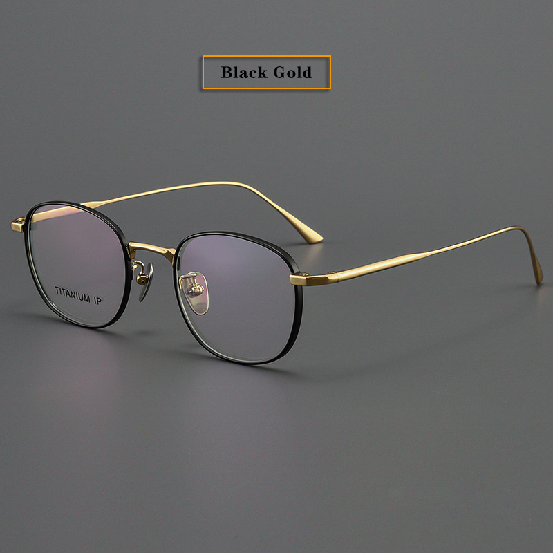 男性用の純粋なチタン製メガネ,処方箋,近視,読書,オフィスフ - Mens Fashion Reading Glasses のレビューと価格